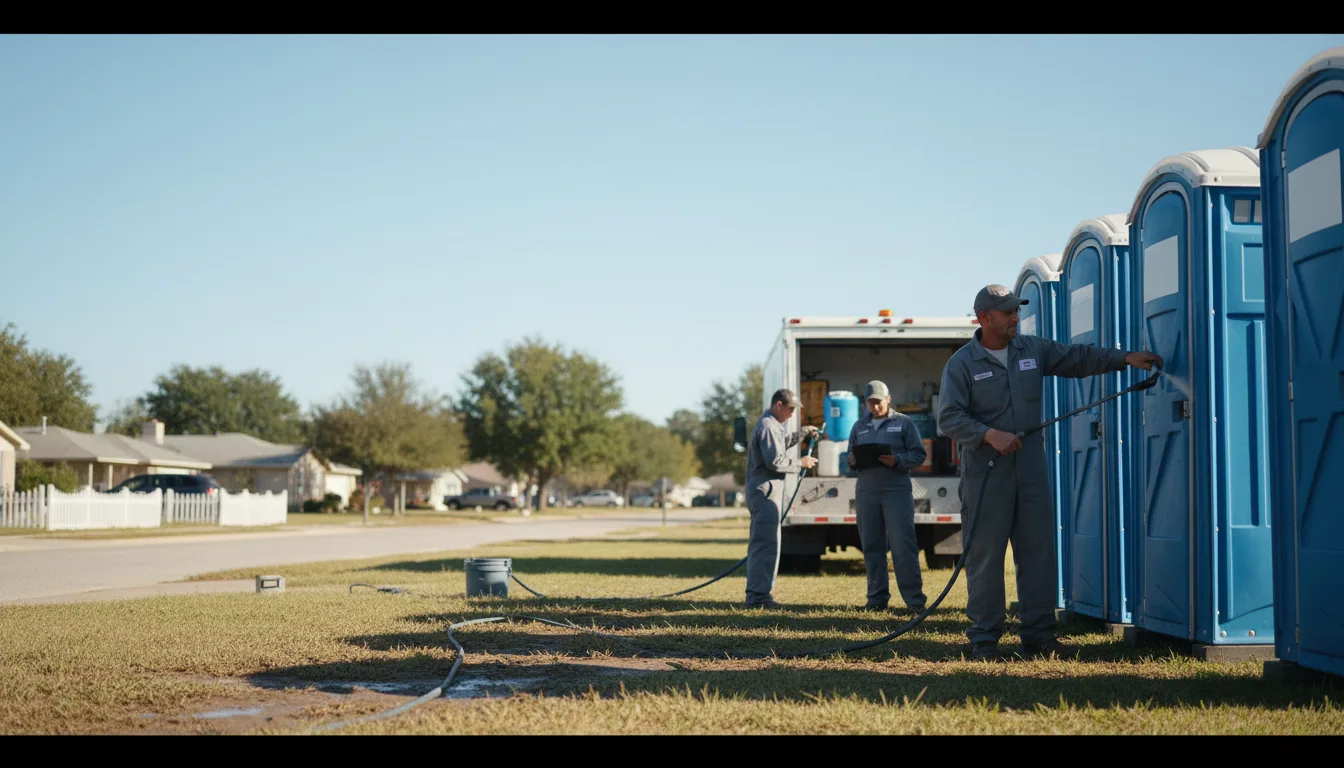 Long-Term Portable Toilet Rental in Des Allemands, LA near me
